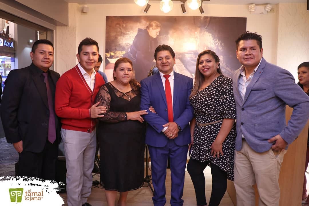 Familia Poma, parte de la historia de El Tamal Lojano